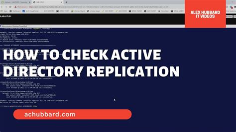 ad check replication|ad replication check tool.